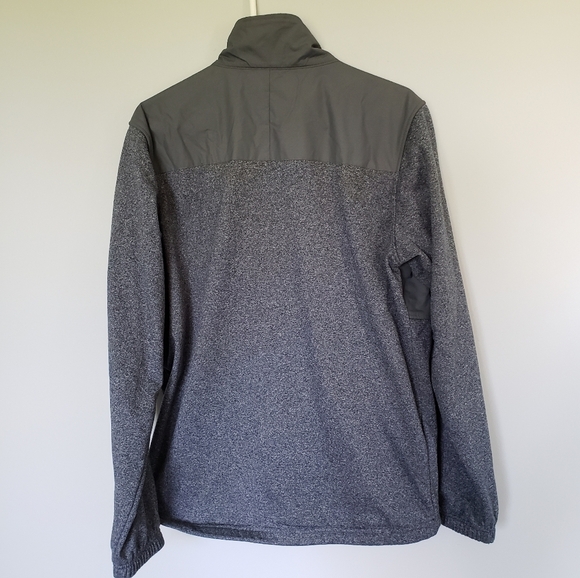 Columbia Grey Lightweight Full Zip Fall Jacket Sz Medium - Picture 3 of 5